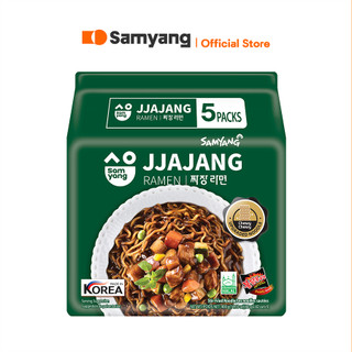 5 Gói Mì Trộn Tương Đen Jjajang Samyang Foods