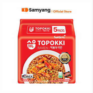 5 Gói Mì Samyang Foods Vị Topokki