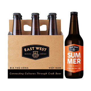 Bia thủ công east west summer hộp 6 chai 330ml