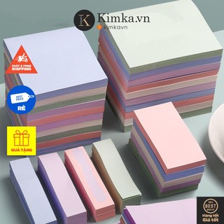Giấy Note, Ghi Chú Nhiều Size Nhiều Màu Pastel