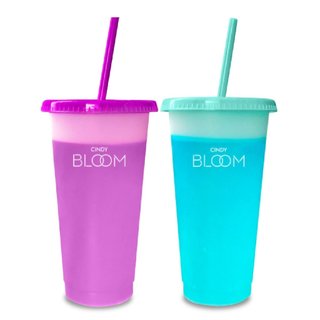 Quà tặng nước hoa Hoarient - Ly nhựa đổi màu Cindy Bloom