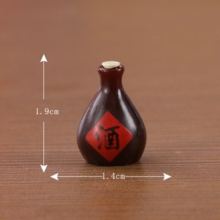Bình Rượu Trang Trí Tiểu Cảnh - sen đá, terrarium