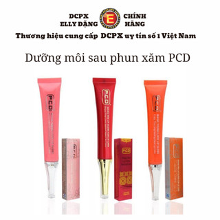 Combo 2 Tuýp Dưỡng môi sau phun xăm PCD , Son dưỡng kích màu môi màu ĐỎ CAM HỒNG, Dưỡng môi hồng Loại 1