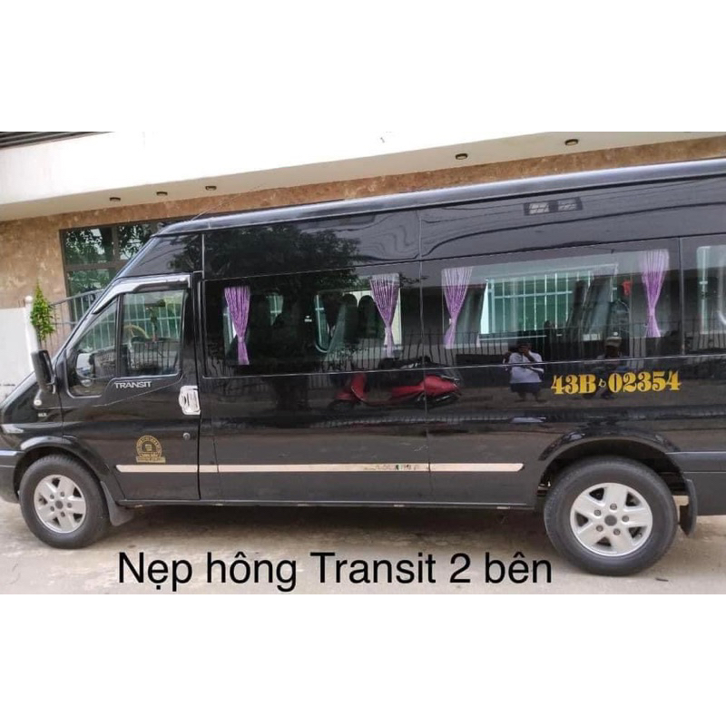 [FORD TRANSIT 2006-2023]Nẹp sườn Ford Transit inox CAO CẤP