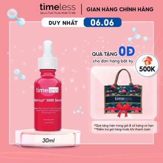 Serum Cấp Ẩm, Ngừa Lão Hóa Timeless Matrixyl®️ 3000 30ml