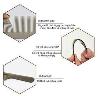 Lược cắt tóc nam bản to Makar 1803