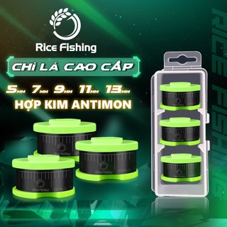 Chì Lá Câu Đài Hợp Kim Cao Cấp Rice Fishing Không Bẩn Tay Không Ô nhiễm môi trường PK-56