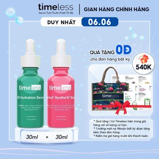 Combo Serum Timeless B5 & Matrixyl Synthe 6 Hỗ Trợ Phục Hồi Hỗ Trợ Làm Chậm Lão Hoá