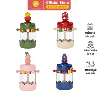 Bình nước cho bé bằng Tritan cao cấp Zoyzoii Nature Paradise Cup mã E6