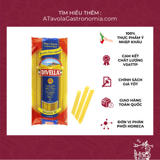 Mì ý mafaldine sợi dẹt divella gói 500g
