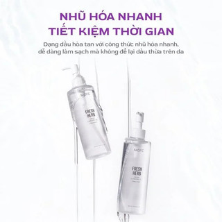 Nacific Dầu tẩy trang Fresh Herb Origin Cleansing Oil Bakuchiol 300ml