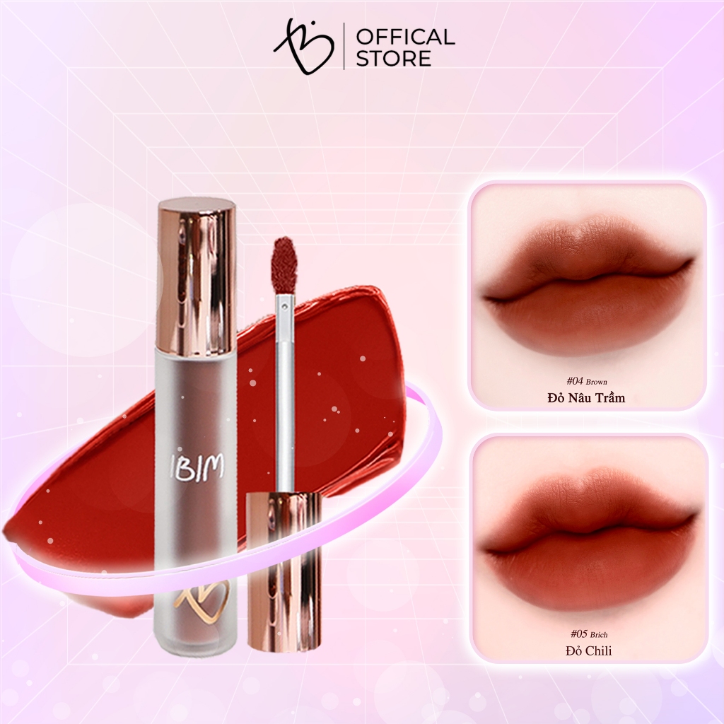 Son Kem Lì Hàn Quốc IBIM Bare Mousse Lip Tint