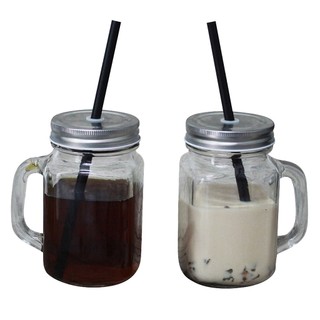 Cốc thủy tinh có quai 480ml ( ngẫu nhiên)