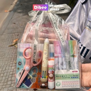  Set quà tặng DiBee set quà sinh nhật cho nữ lucky box đồ dùng học tập quà tặng học sinh quà tặng theo yêu cầu SQ168 