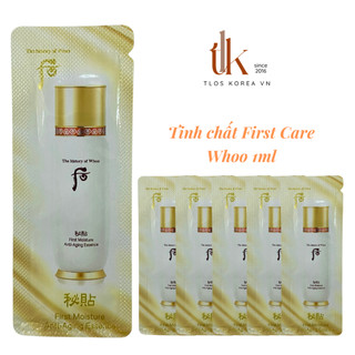 Gói Sample Whoo Tinh Chất Tuần Hoàn - Whoo Bichup First Care Moisture Anti-Aging Essence 1Ml