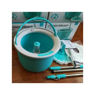 BỘ LAU NHÀ XOAY TAY 360 ĐỘ LOCK&LOCK CORNER - ETM494