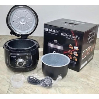 💥Nồi Áp Suất Điện 3 Lít SHARP’ KS130 - Lòng Đá Siêu Bền. Bảo Hành 12 tháng