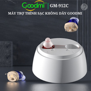 Máy trợ thính không dây sạc pin nhét tai goodmi gm-912c