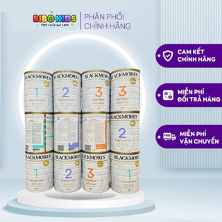 Sữa blackmores 900g đủ số