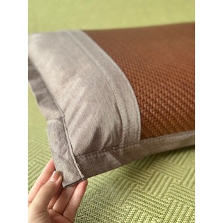 Vỏ gối mây nằm cực mát và thoáng khí size 48 x 75cm vừa mọi loại ruột gối