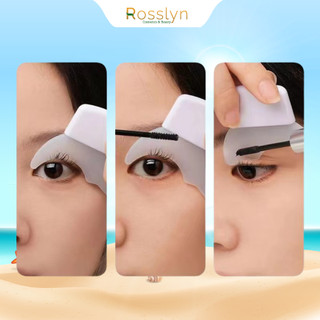 Khuôn Kẻ Mắt Chuốt Mascara Chất Liệu Silicone Đa Năng Trang Điểm Chuyên Nghiệp Tiện Lợi Rosslyn Cosmetic QT196
