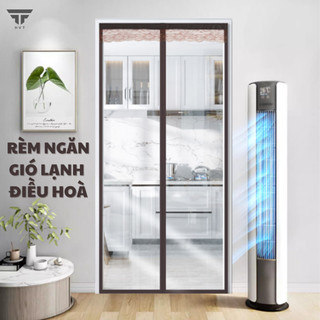 Rèm Nhựa Ngăn Lạnh Điều Hòa Trong Suốt Giá Rẻ, Ngăn Gió Lạnh Phòng Khách, Tặng Kèm Phụ Kiện Treo