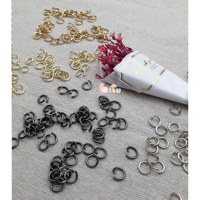 Khoen Tròn Nối 1.2*10mm|30c/túi