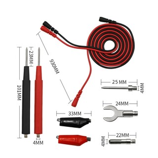 Bộ dụng cụ đo đồng hồ vạn năng 16 món que đo
