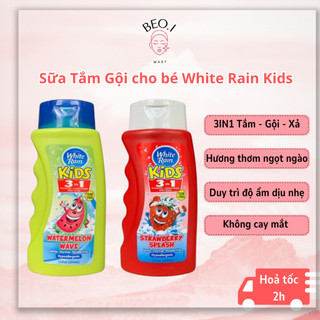 Sữa tắm gội cho bé white rain kids 354ml 3 in 1