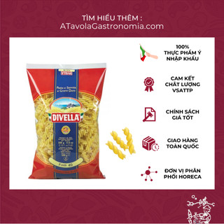 Mì ý nui fusilli xoắn divella gói 500g