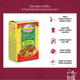 Bột Semolina dạng mịn DIVELLA gói 1Kg chuyên làm pasta tươi