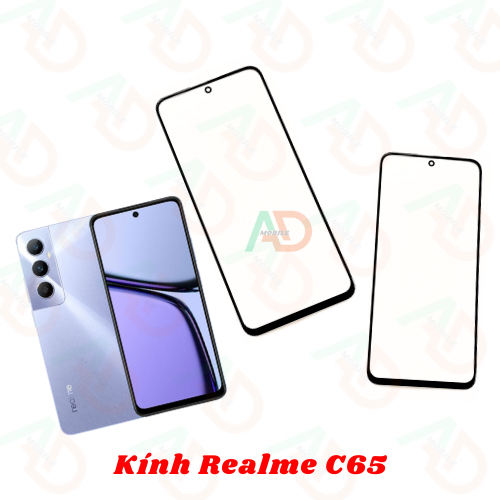 AD mặt kính Realme C65 , kính dùng ép cho realme c65