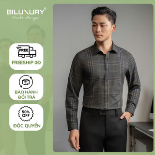 Áo Sơ Mi Dài Tay Từ Sợi Tre Mềm Mịn, Chống Nhăn, Chống Tia UV 7SMDC303REU Biluxury