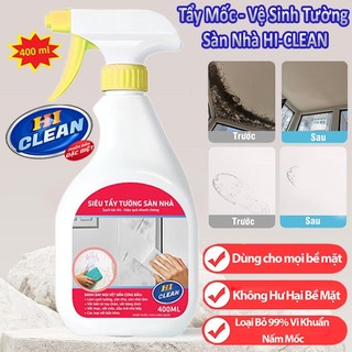 Xịt tẩy nấm mốc vết bẩn tường nhà freeme hi-clean 400ml chính hãng tẩy nấm mốc tường nhà, sàn gạch