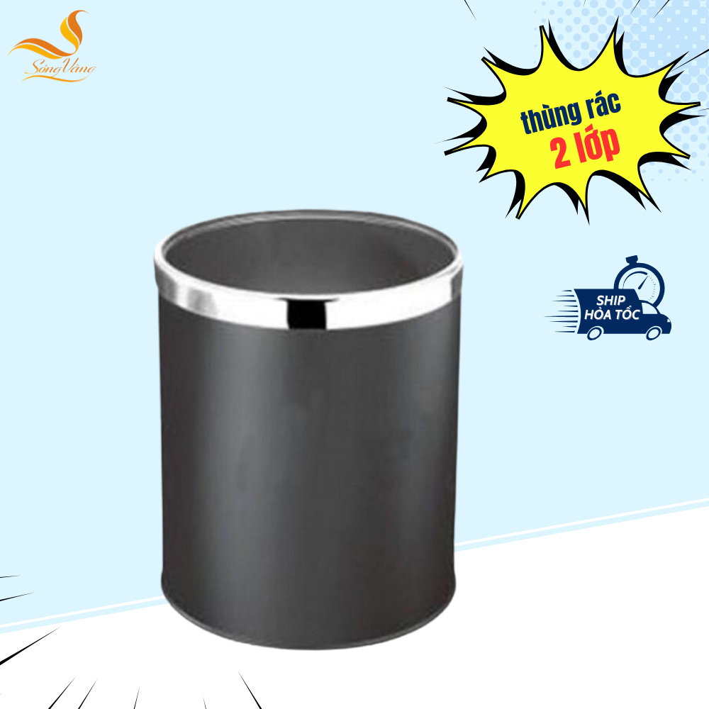 Thùng rác văn phòng 2 lớp A36 -B