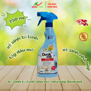 Chai xịt vệ sinh tủ lạnh, dầu mỡ, nhà bếp Denkmit 750ml