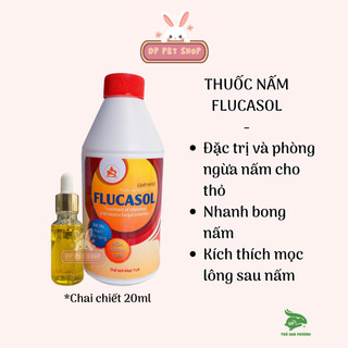 Flucasol chữa nấm ghẻ dành cho thỏ - Thỏ Đan Phượng