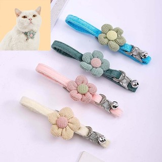 Vòng cổ cho chó mèo con nhỏ hoa cúc- mã vcdd148