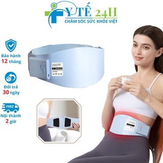 Máy massage giảm mỡ bụng ems beame sd8025, đai chườm nóng mát xa lưng thon bụng giảm đau bụng kinh