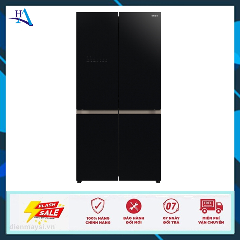 Tủ lạnh Hitachi Inverter 569 lít Multi Door R-WB640VGV0 GBK