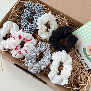 Quà tặng Dây buộc tóc scrunchies cột tóc dễ thương nữ tính