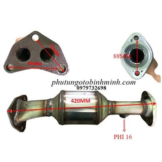 Bầu lọc khí xả than hoạt tính xe Thaco towner 750, 800