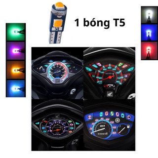 [VG82] 1 bóng Đèn LED T5 3SMD 3030 gắn mặt đồng hồ xe Ex135 Wave Blade Galaxy SYM Fu   Sirius Wave nhỏ