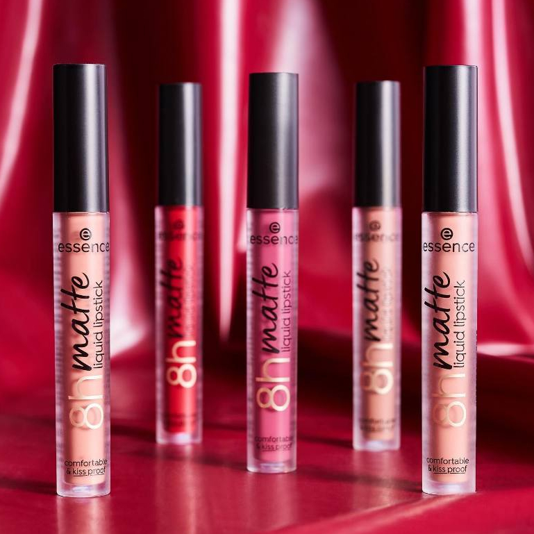 NEW Son kem siêu lì Essence 8h Matte Liquid Lipstick