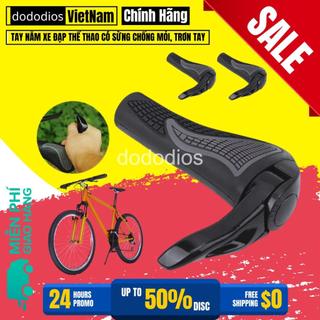 Tay nắm xe đạp CAO CẤP thể thao có sừng chống mỏi, chống trơn - Tay nắm xe đạp thể thao có sừng chống mỏi