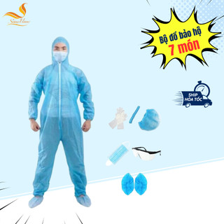 Bộ bảo hộ y tế phòng dịch 7 món bảo vệ trong mùa dịch