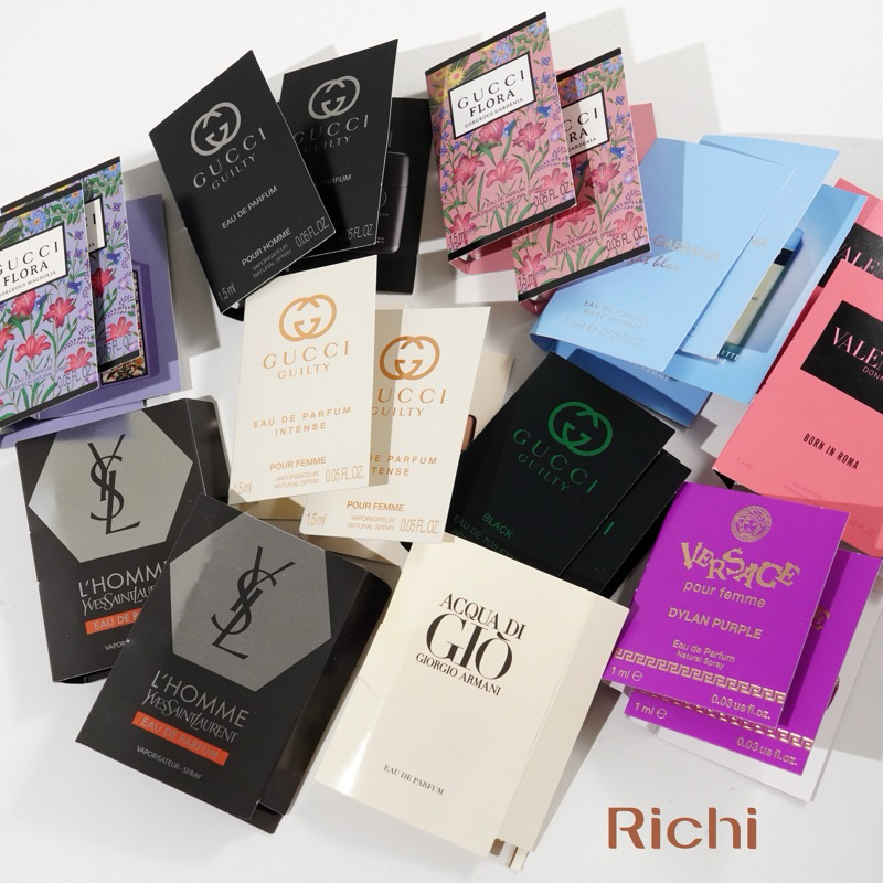 Vial nước hoa các loại