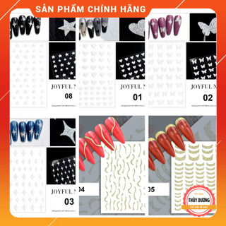 Sticker dán móng nhũ Flash trang trí móng, chuyên dùng làm nail