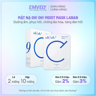 Mặt nạ oh! oh! moist mask laban