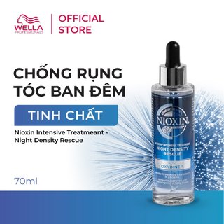 Tinh dầu chống rụng phục hồi tóc ban đêm Nioxin Intensive Treatment Night Density Rescue 70ml